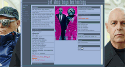 Desktop Screenshot of petshopboys.cz